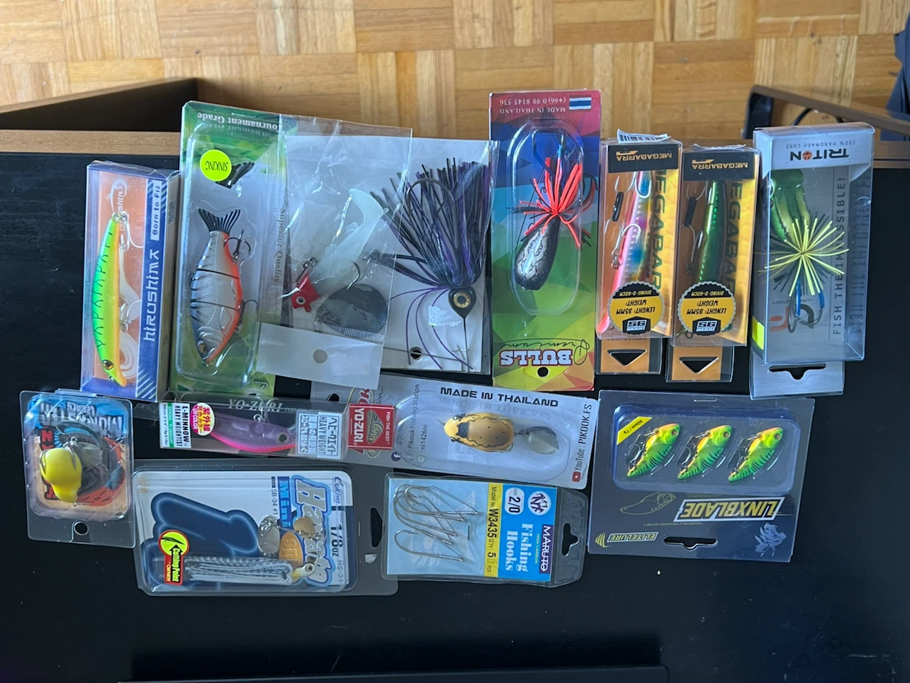 Assorted Fishing Lures and Hook Set