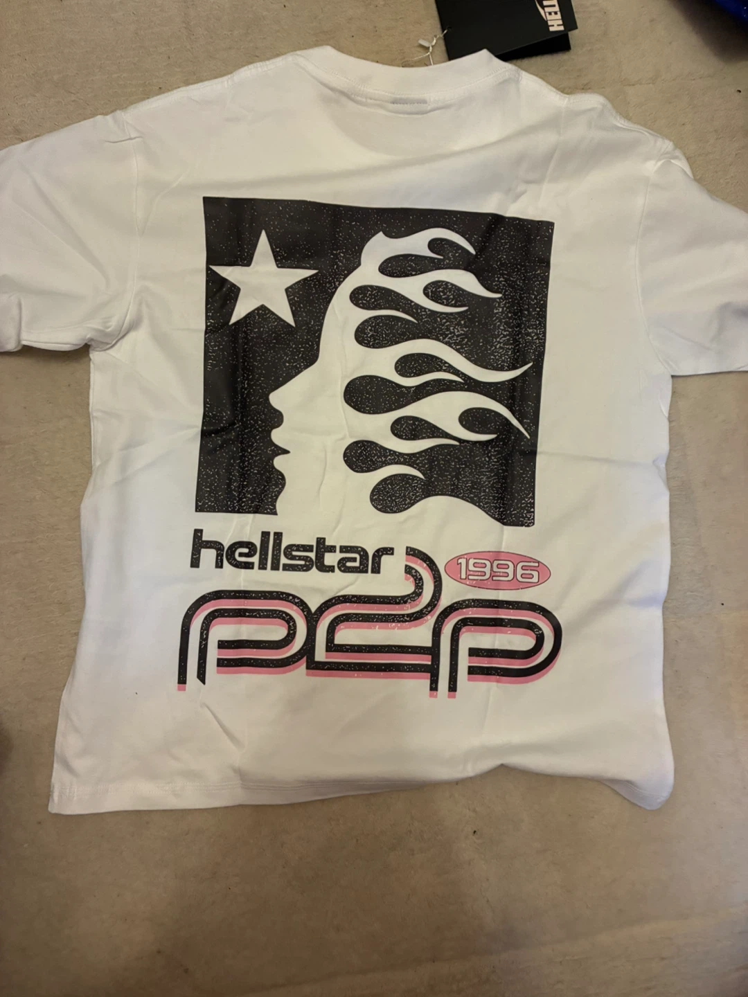 Hellstar White Graphic T-Shirt