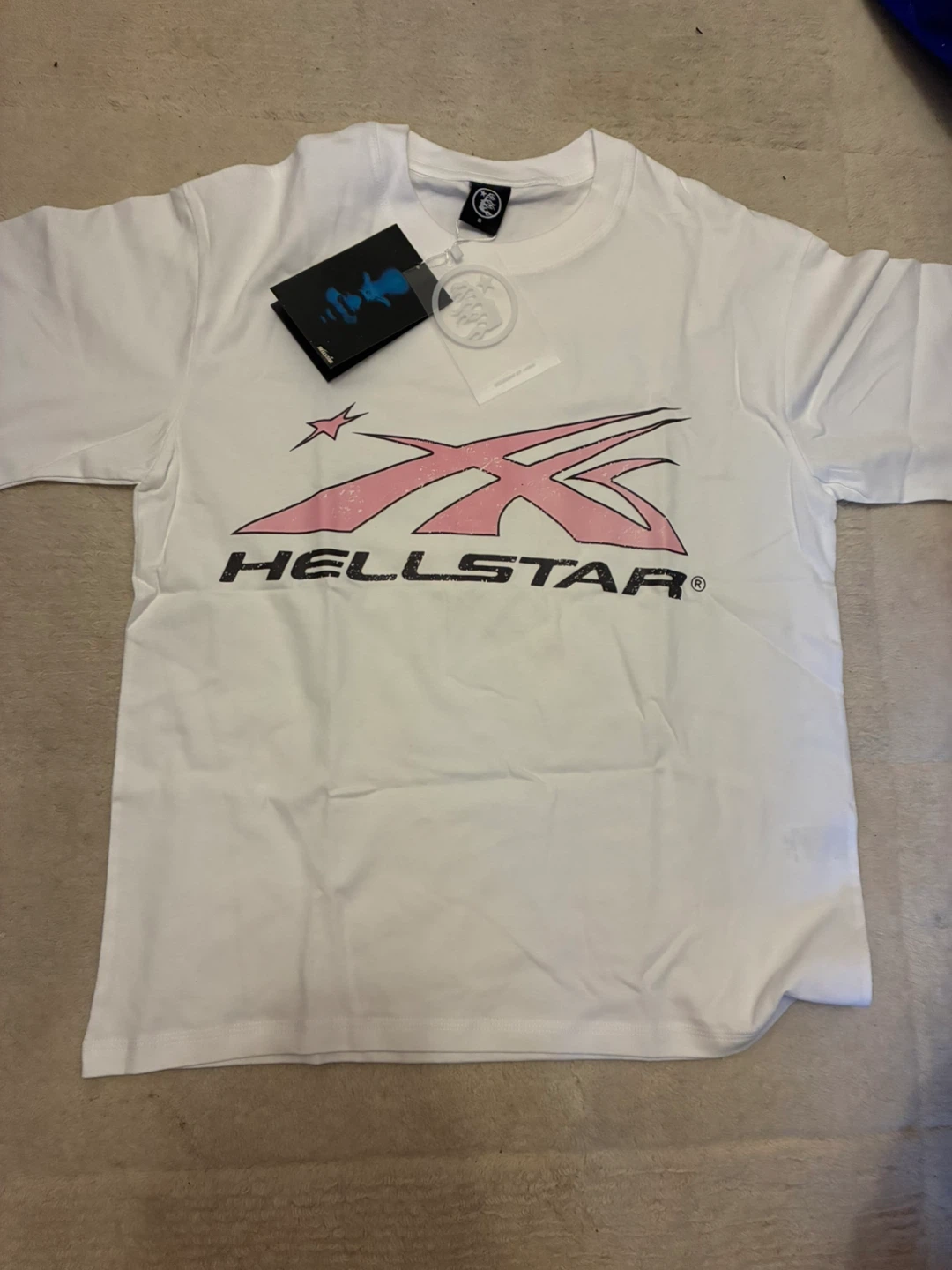 Hellstar White Graphic T-Shirt - photo 3