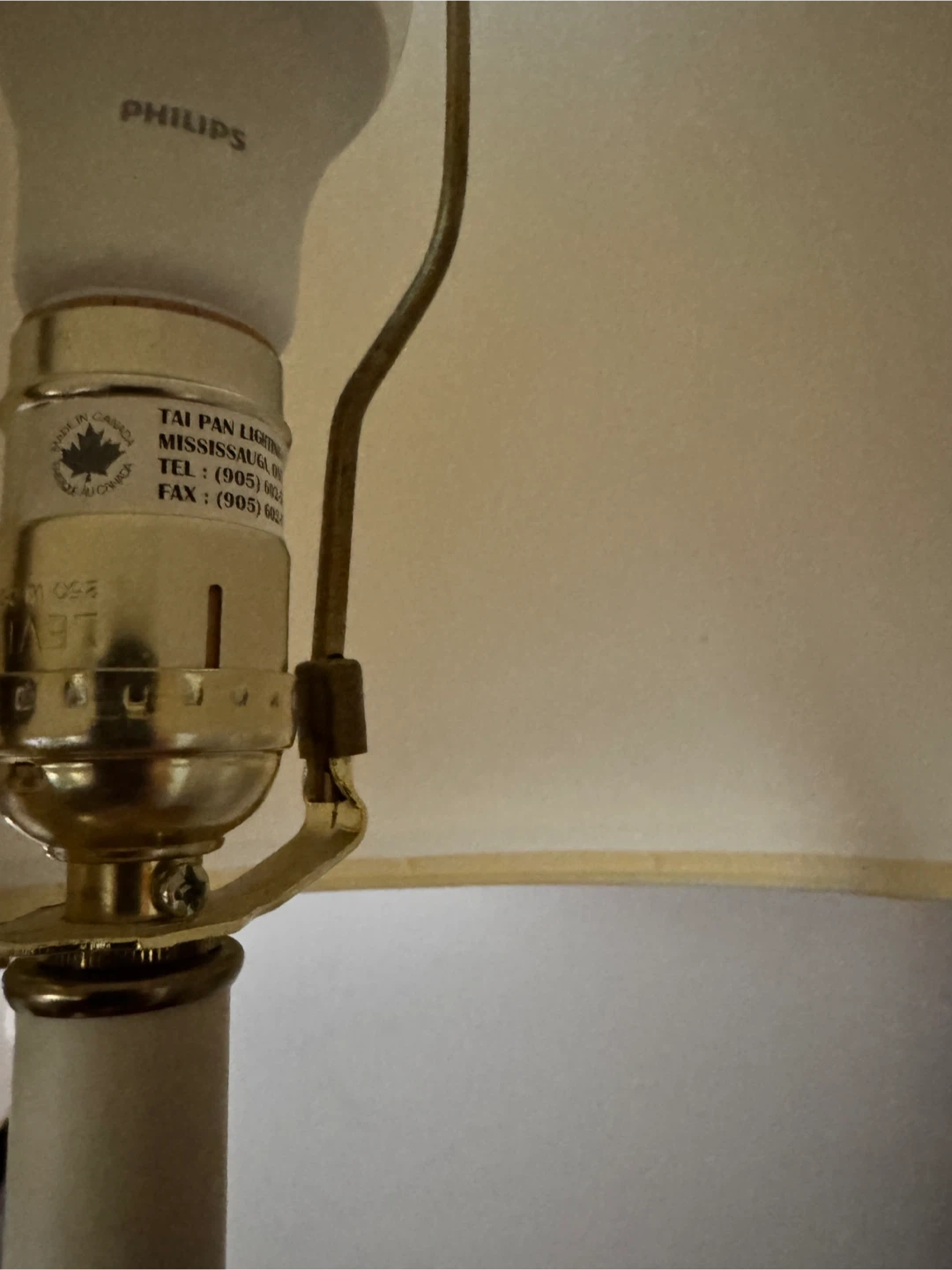 Tai Pan Lighting Brass Table Lamp - photo 4