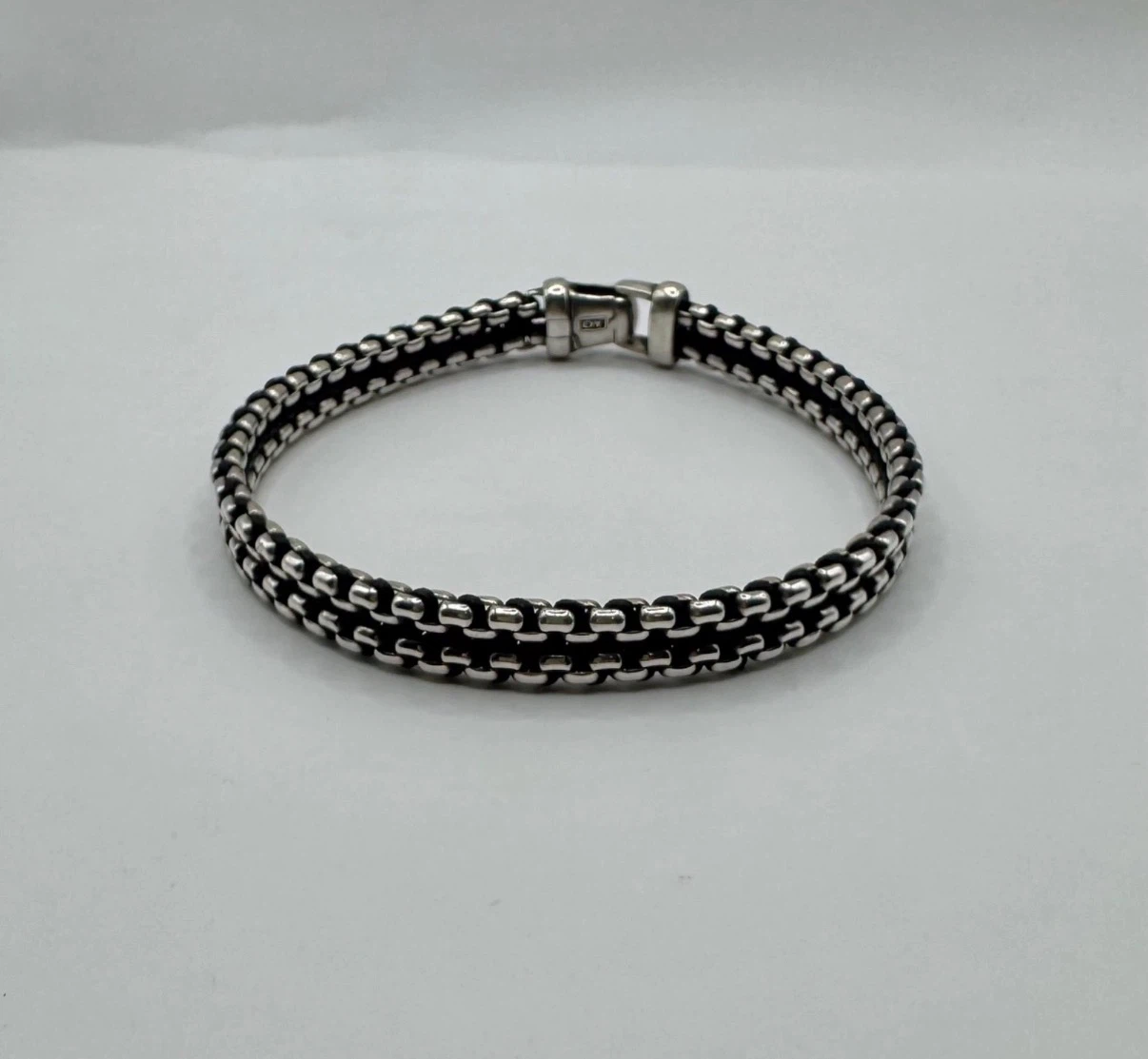 David Yurman 925 Silver Chain Bracelet - photo 2