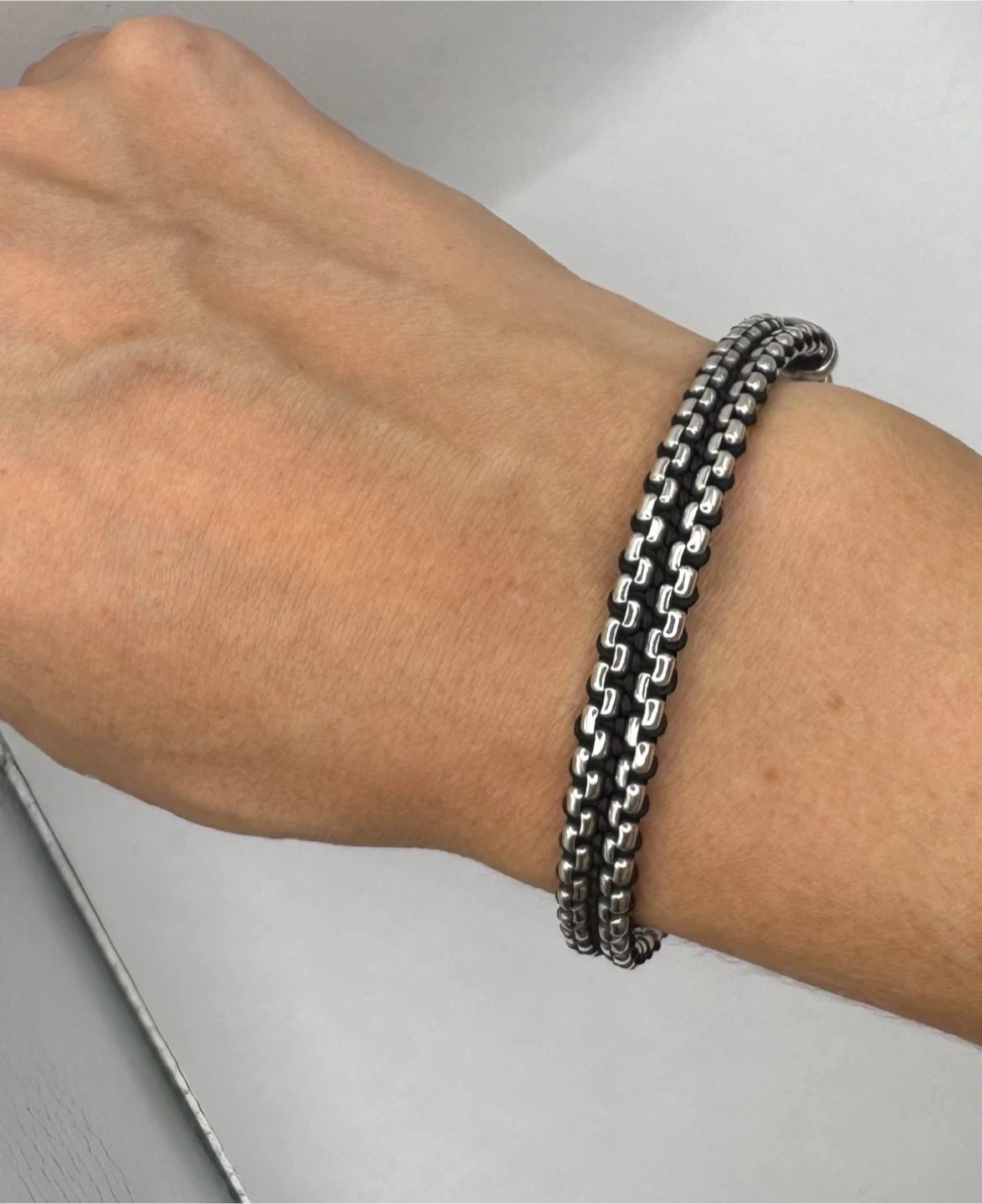 David Yurman 925 Silver Chain Bracelet - photo 3