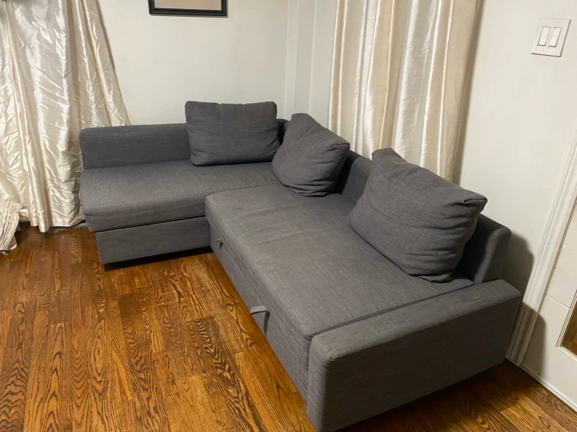 IKEA FRIHETEN Corner Sofa-bed with storage