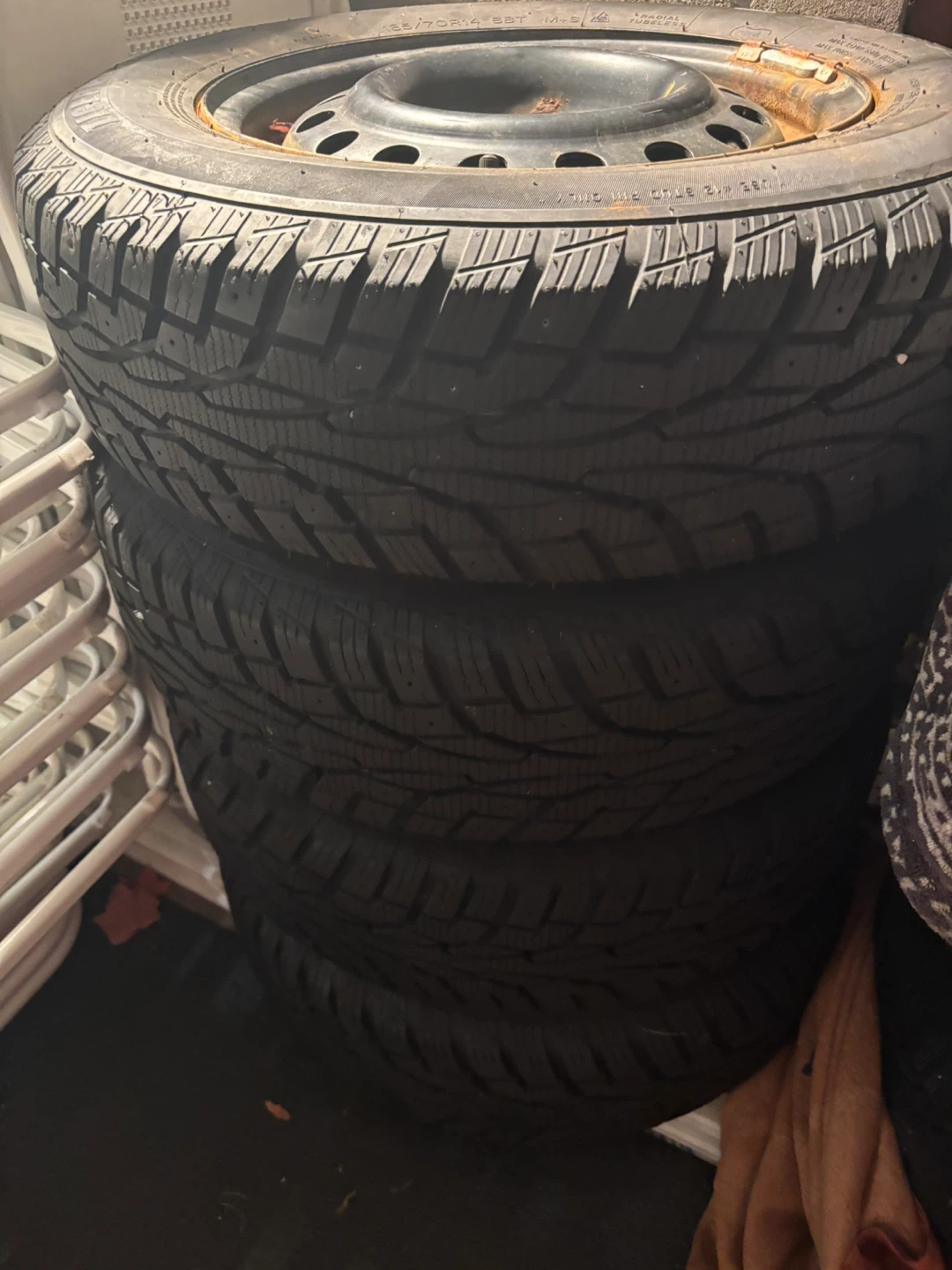 Set of 4 Tigar Tires 185/70R14 - photo 4