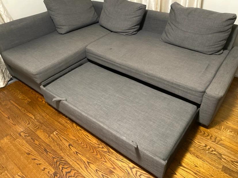 IKEA FRIHETEN Corner Sofa-bed with storage - photo 4