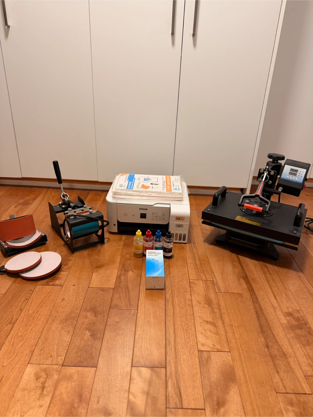 Sublimation Bundle - Printer, Heat Press, Mug Press +