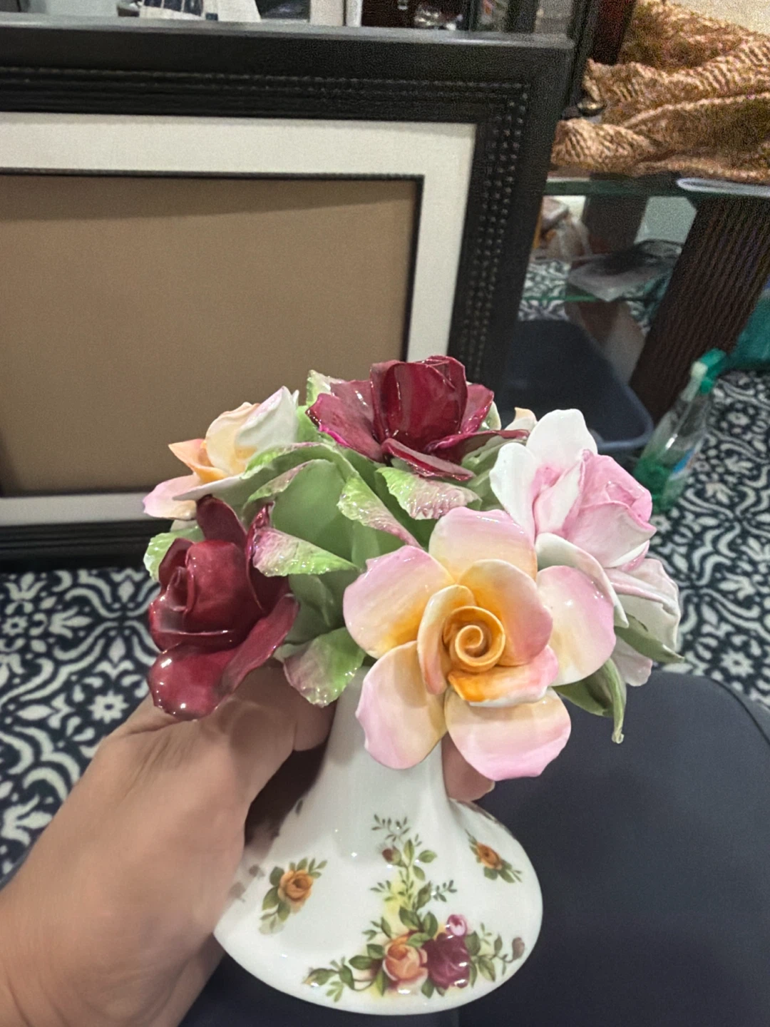 Royal Albert Old Country Roses Floral Ornament - photo 2