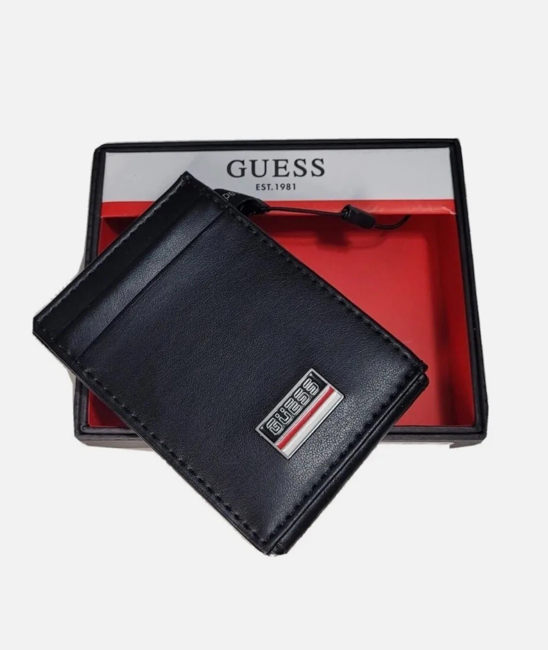GUESS Black Card Holder
