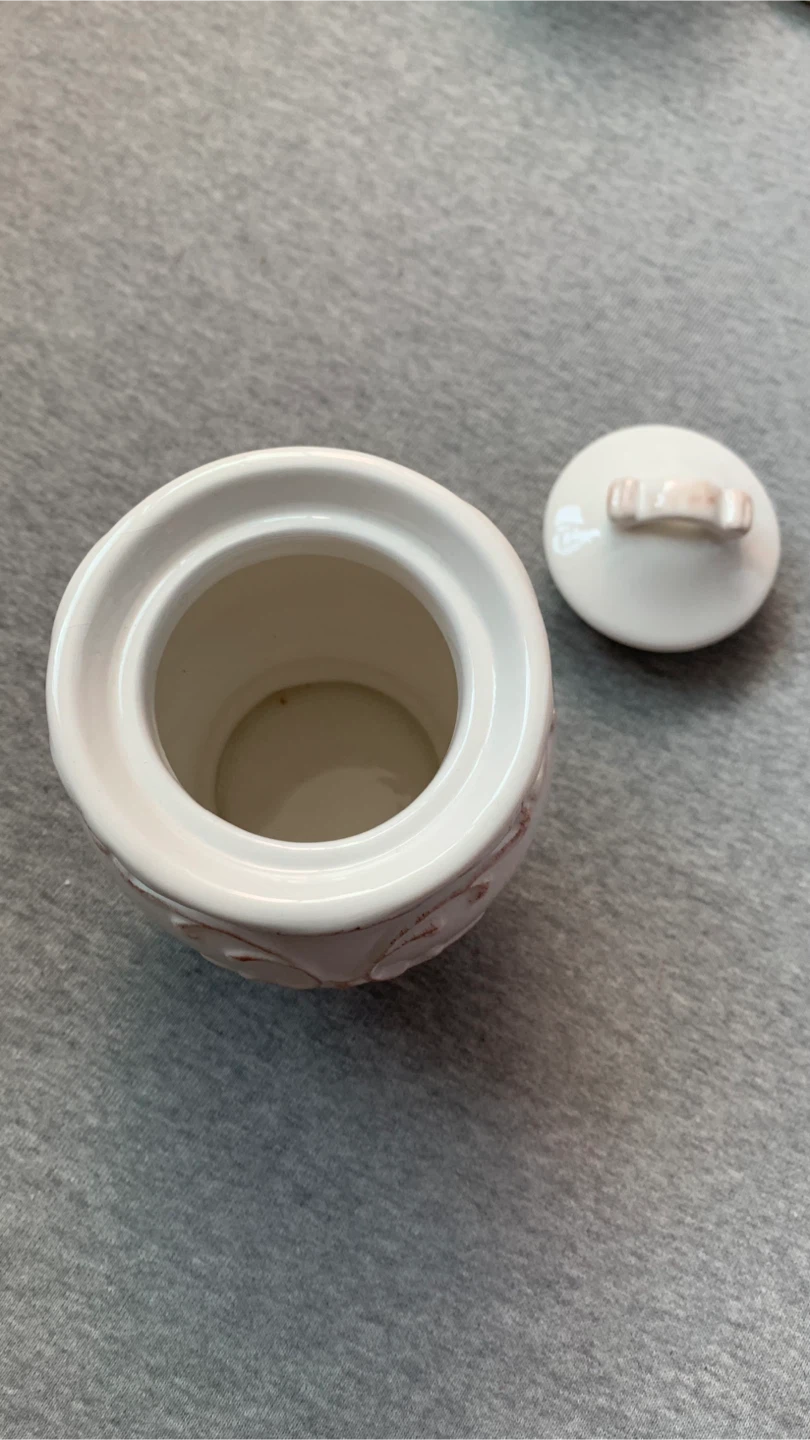 Bella Casa by GANZ Ceramic Sugar Bowl / Mini Urn 🏈 - photo 2