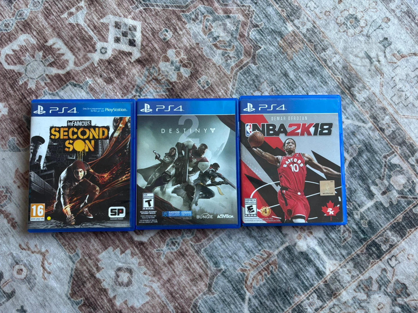 Set of 3 PlayStation 4 Games
