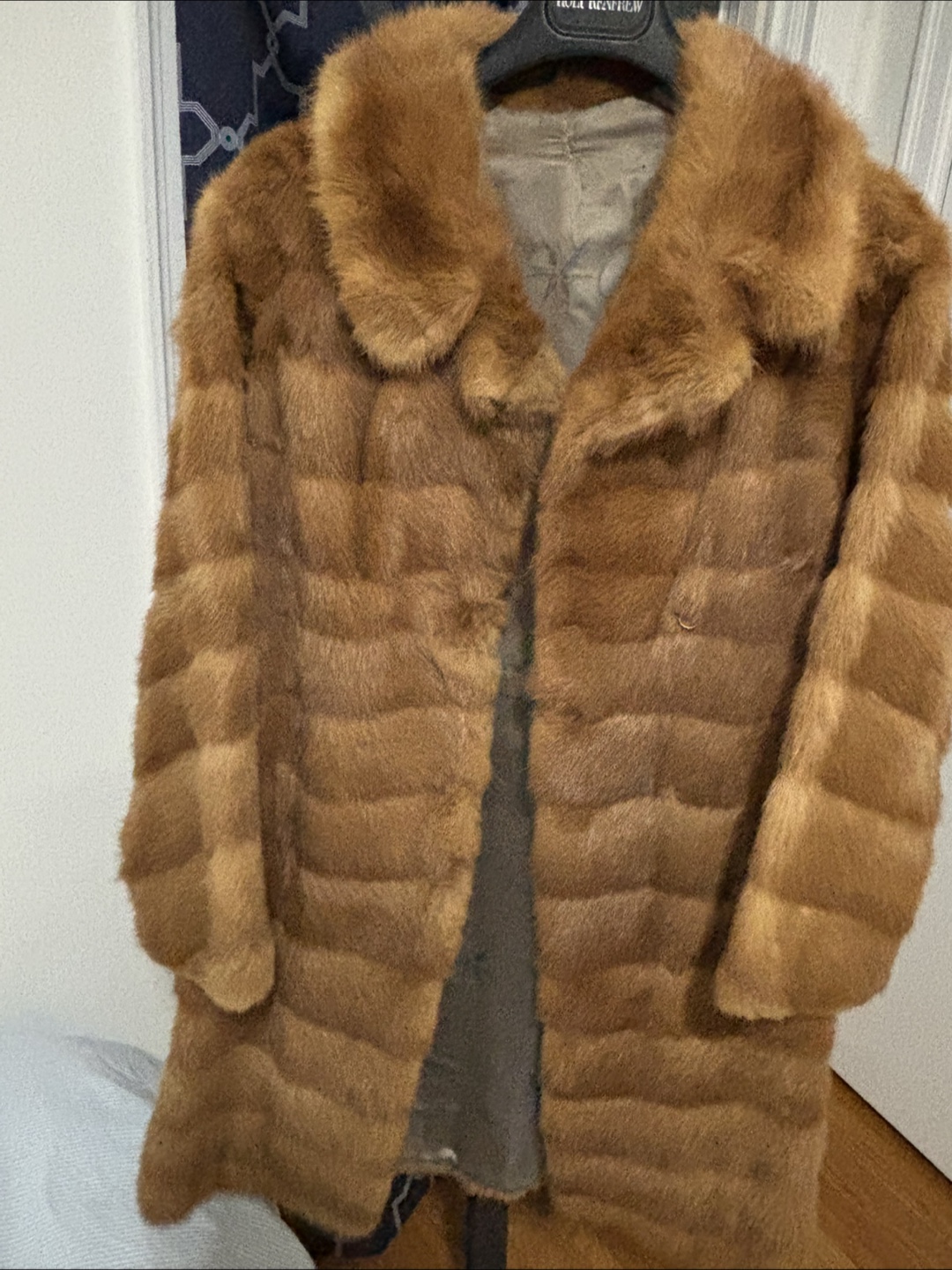 Vintage Brown Fur Coat