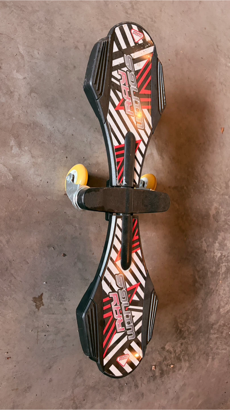 Rollerblades, Wave Board & Snow Sled – $50