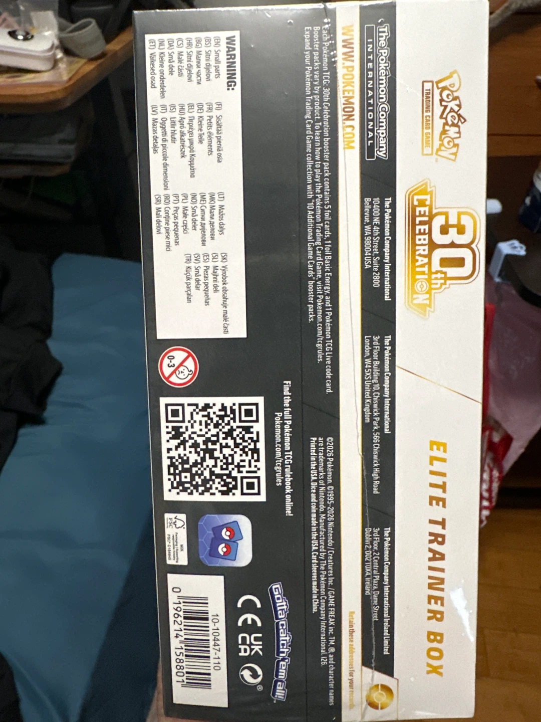 🏈 Pokemon TCG 30th Celebration Elite Trainer Box - photo 5