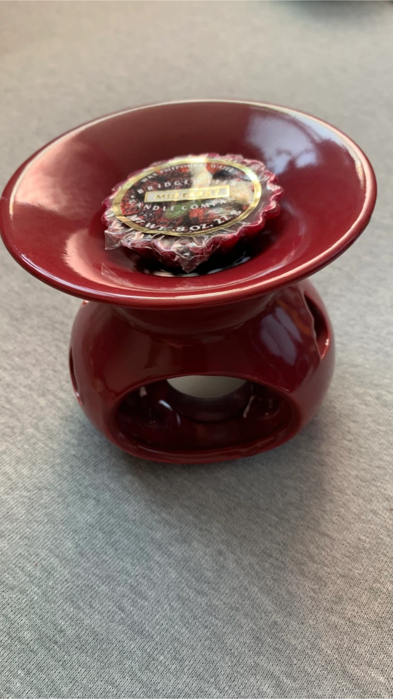 Wax Warmer with Bridgewater Mulberry Wafer 🏈 - photo 2