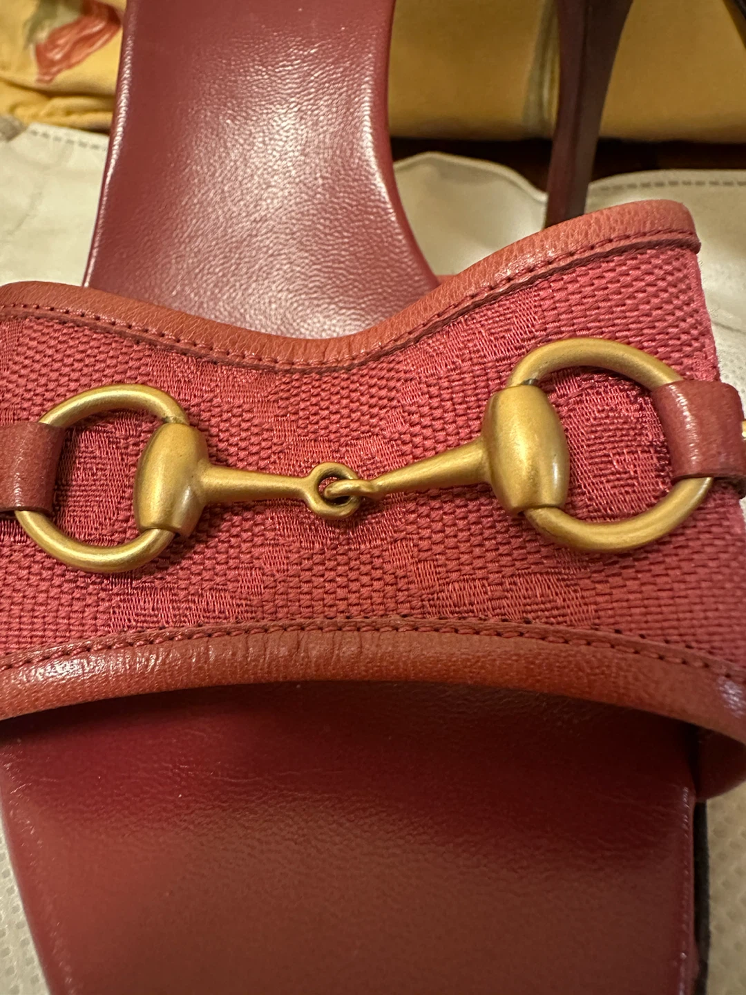 Authentic Gucci Horsebit Stiletto Mules - photo 2