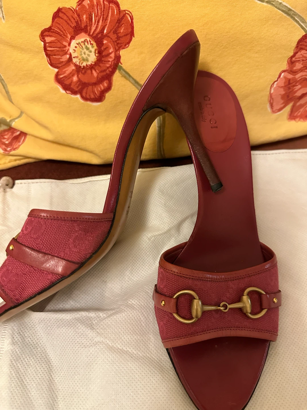 Authentic Gucci Horsebit Stiletto Mules - photo 5