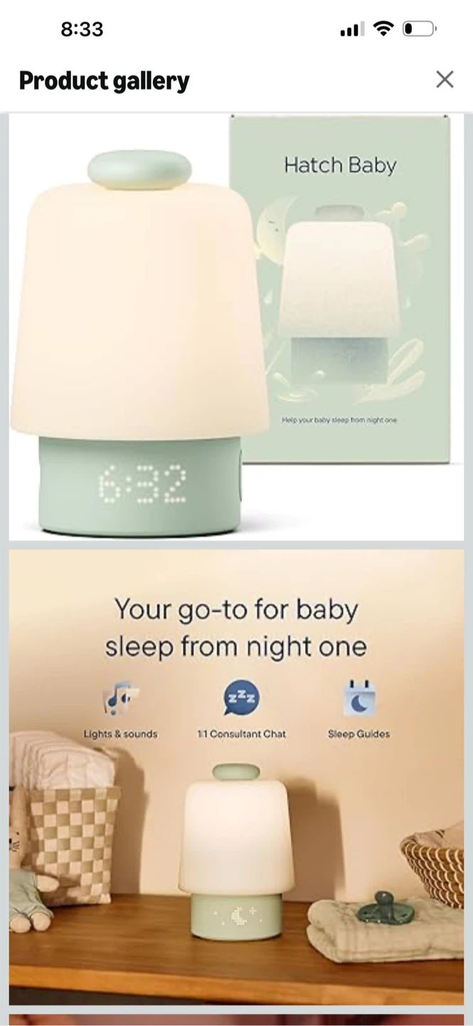 New opened box - Hatch Baby Sound Machine & Night Light - photo 2