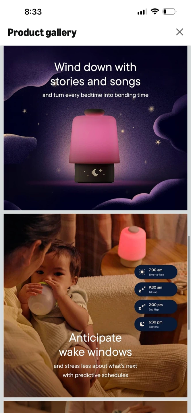 New opened box - Hatch Baby Sound Machine & Night Light - photo 4
