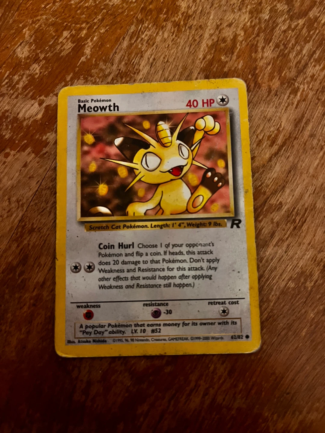 Set of 5 Assorted Vintage Pokémon Trading Cards - photo 4