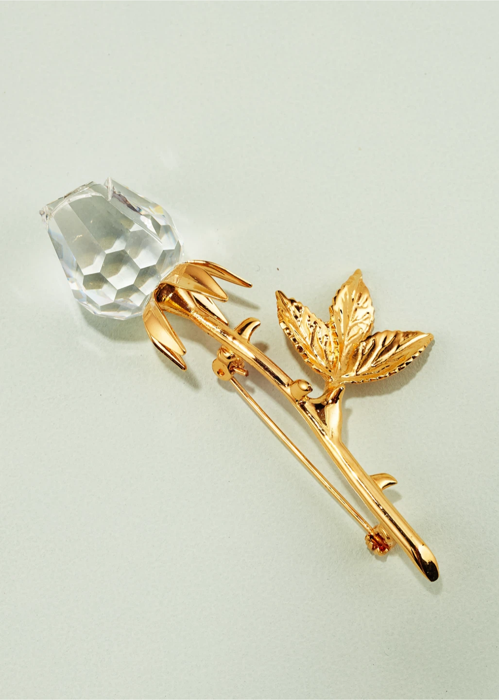 Swarovski Crystal Memories Rose Brooch - photo 2