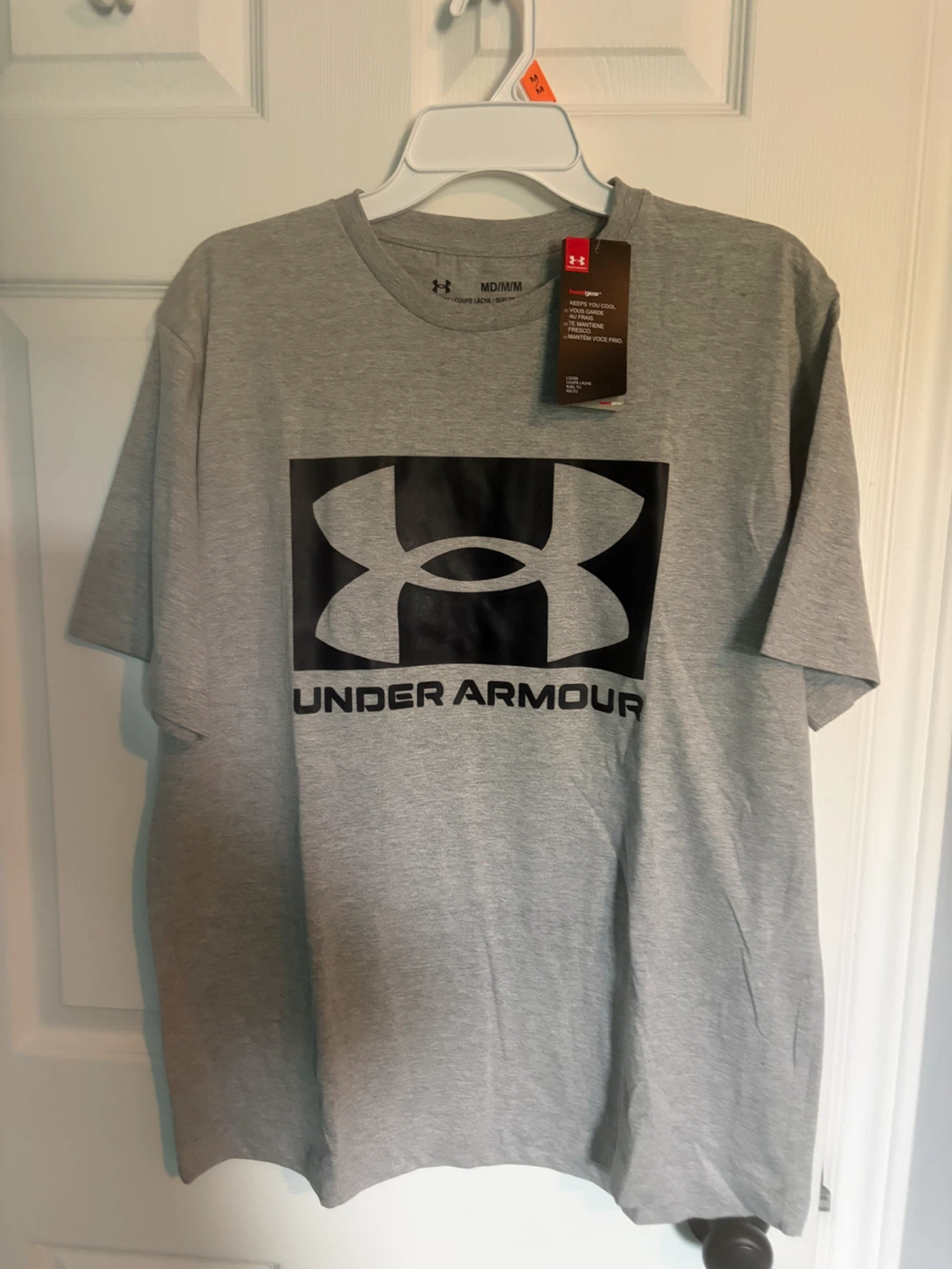 🏈 Under Armour HeatGear T-Shirt Grey