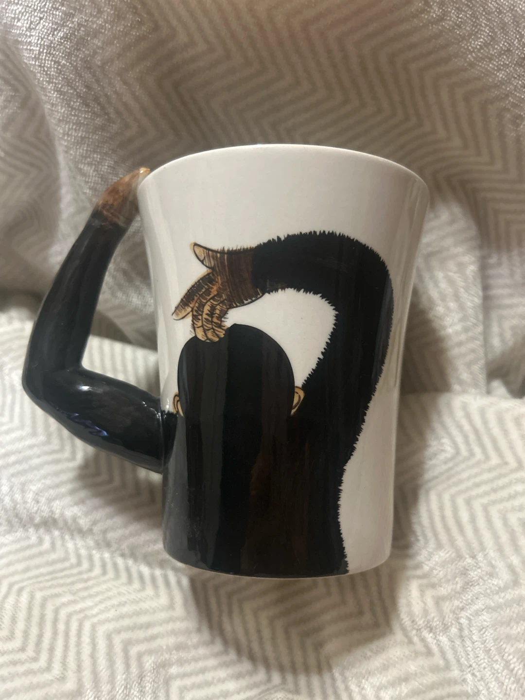 Pier 1 Imports Chimpanzee Arm Handle Mug - photo 3