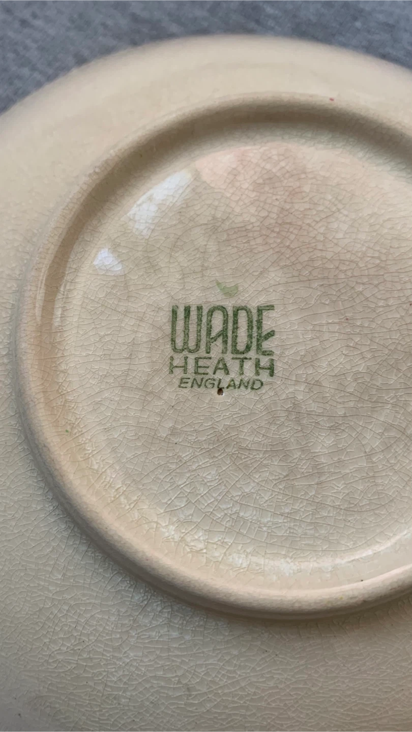 Wade Heath England Floral Dish 🏈 - photo 3