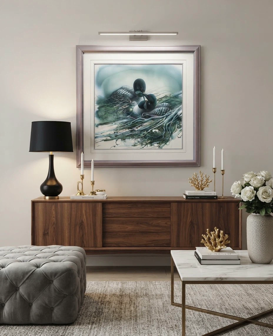Lee Bogle Signed Art Print "Commitment / Plate II" Wildlife Deco - photo 3