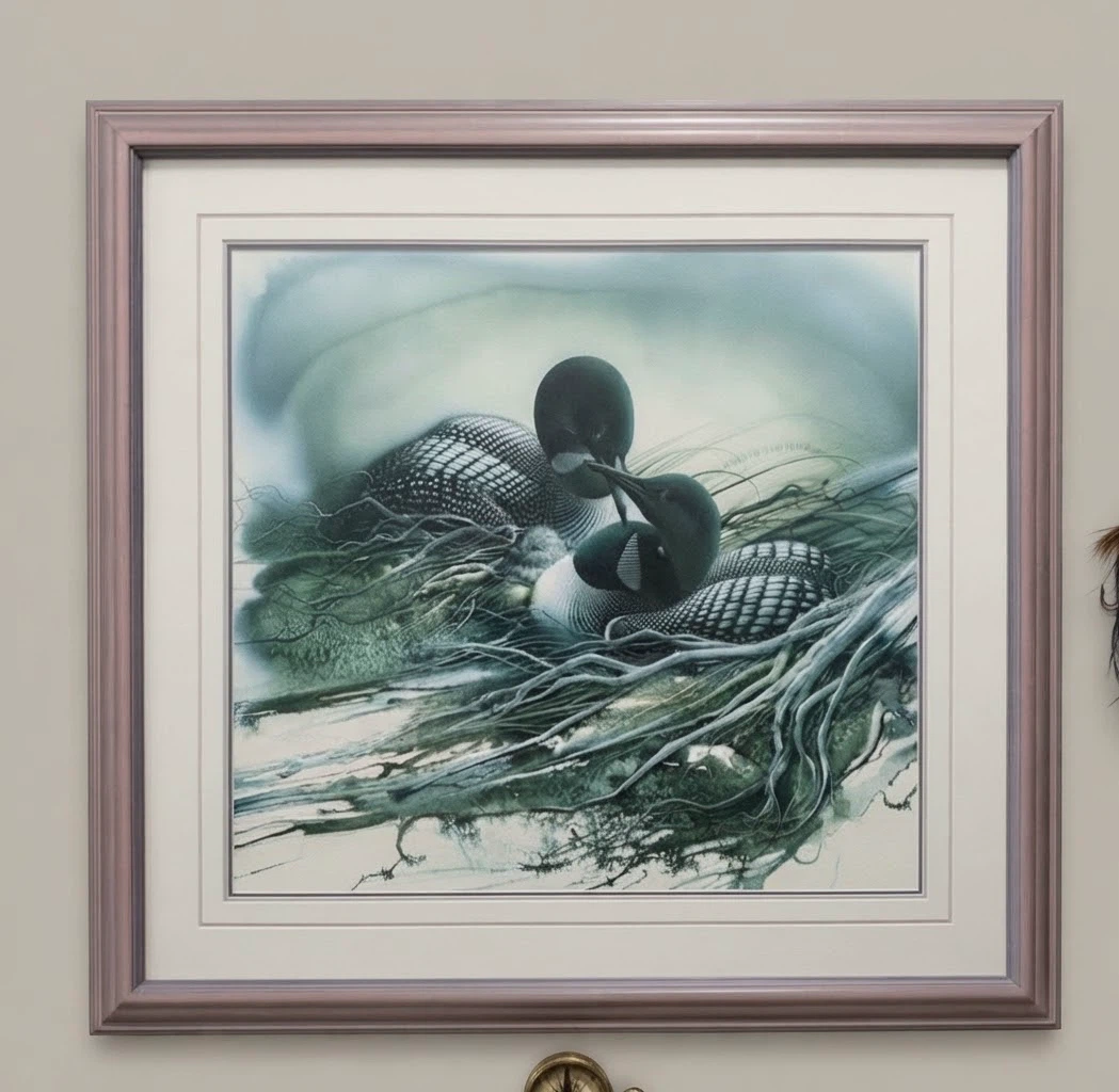 Lee Bogle Signed Art Print "Commitment / Plate II" Wildlife Deco - photo 2