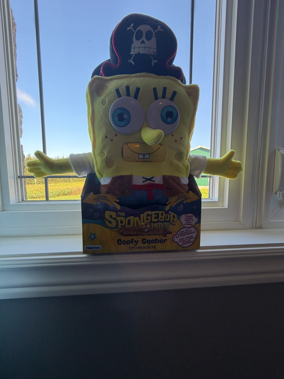 The Spongebob Squarepants Movie Goofy Goober Spongebob Plush Toy