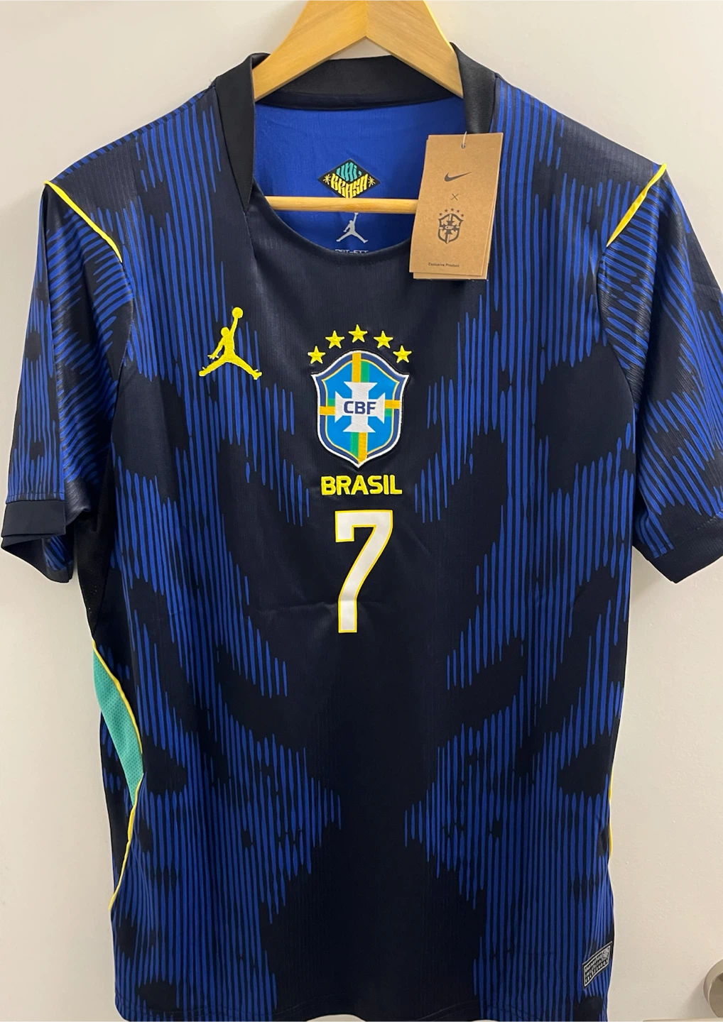 Brazil Vini Jr. Football Jersey - photo 2