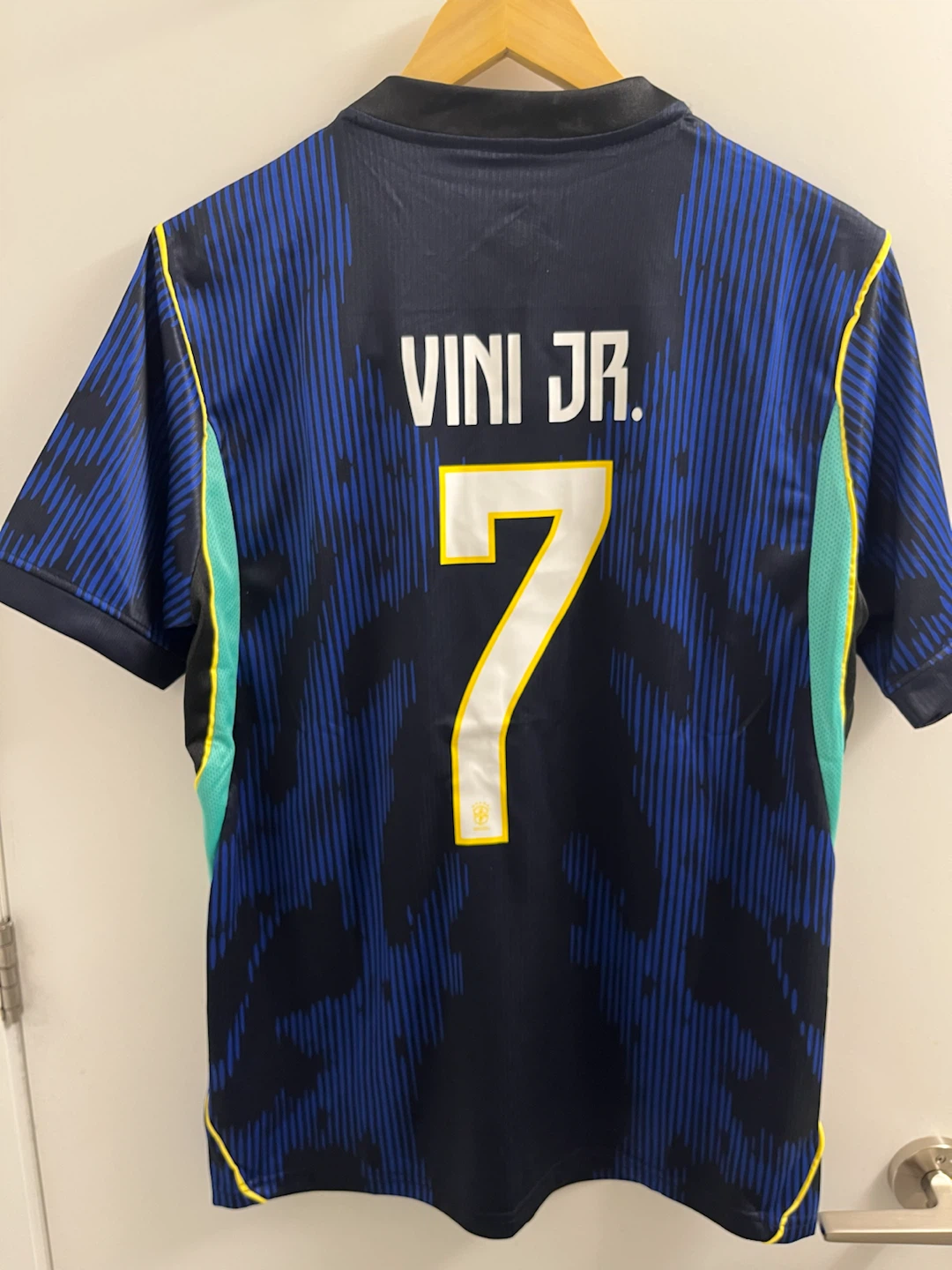 Brazil Vini Jr. Football Jersey - photo 3