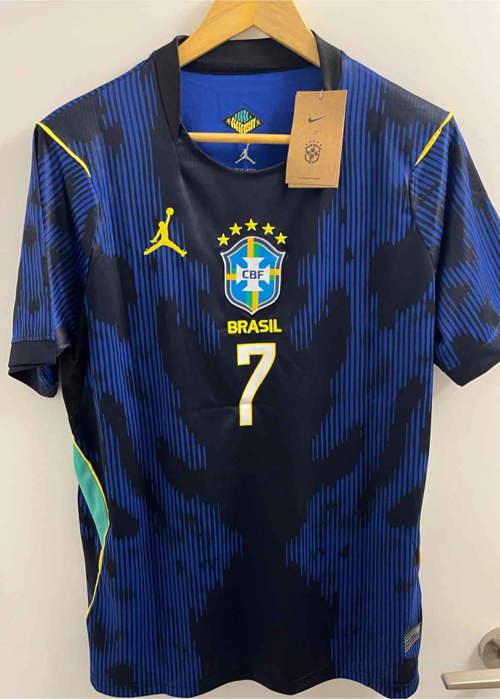 Brazil Vini Jr. Football Jersey - photo 4