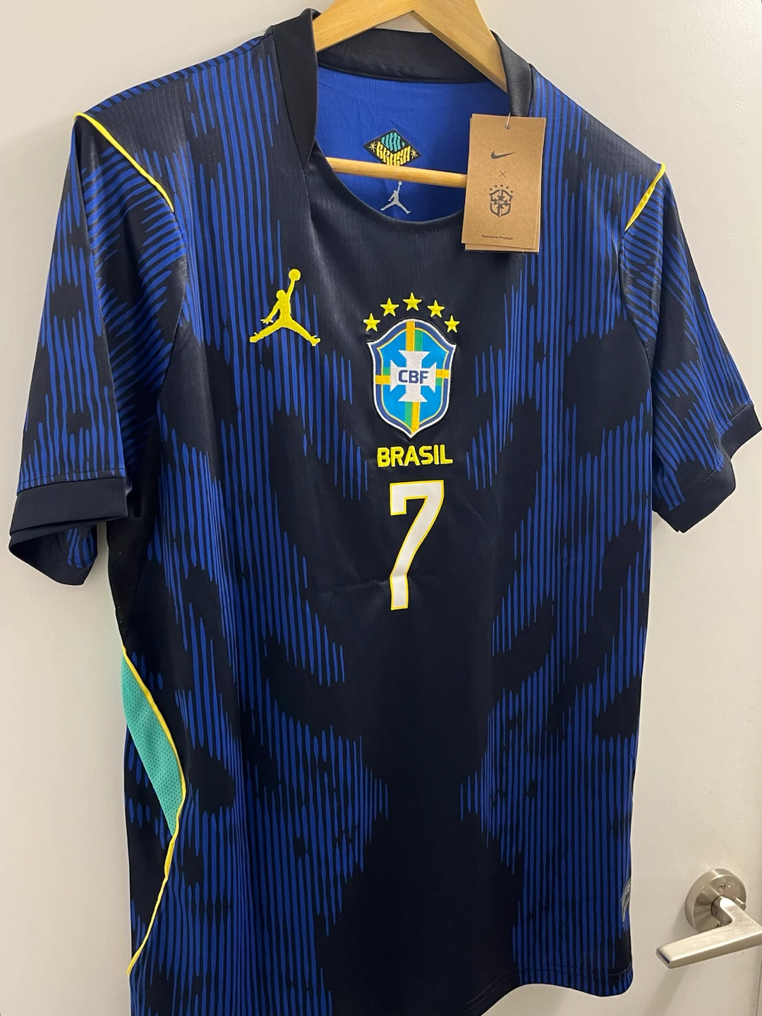Brazil Vini Jr. Football Jersey - photo 5