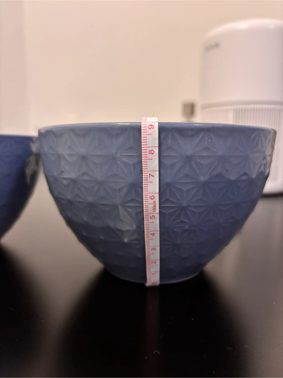 Set of 2 Blue Patterned Bowls - photo 3