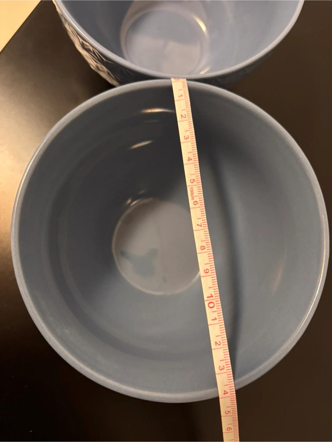 Set of 2 Blue Patterned Bowls - photo 4