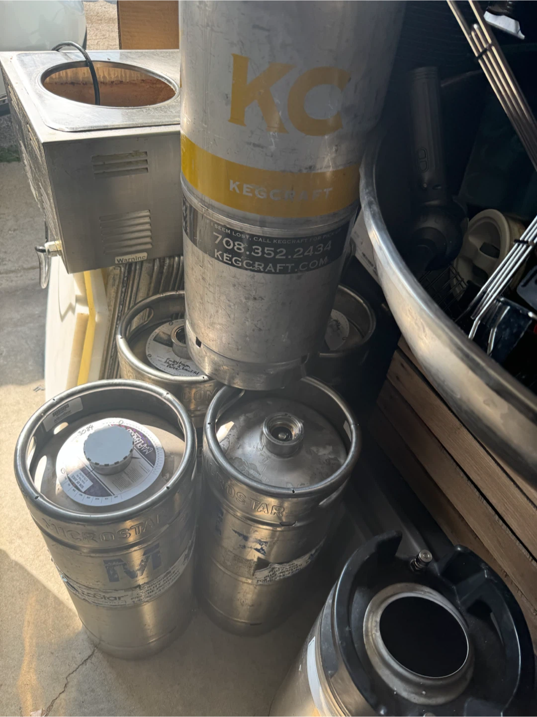 Stainless Steel Beer Keg Sixtel