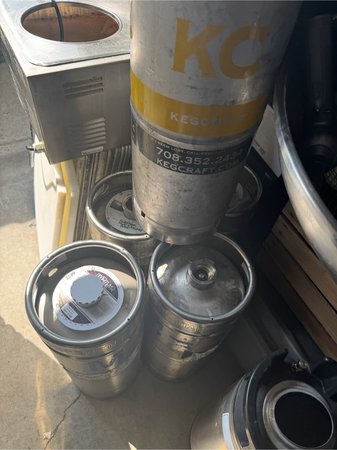Stainless Steel Beer Keg Sixtel - photo 2