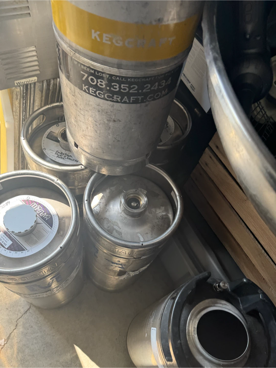 Stainless Steel Beer Keg Sixtel - photo 3