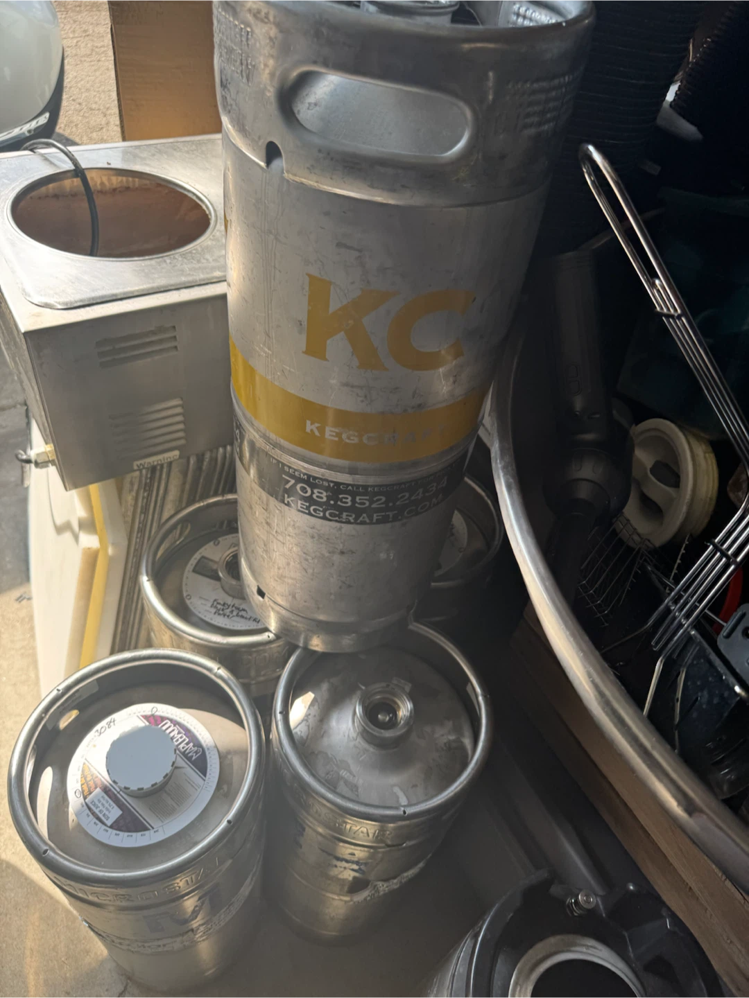 Stainless Steel Beer Keg Sixtel - photo 4