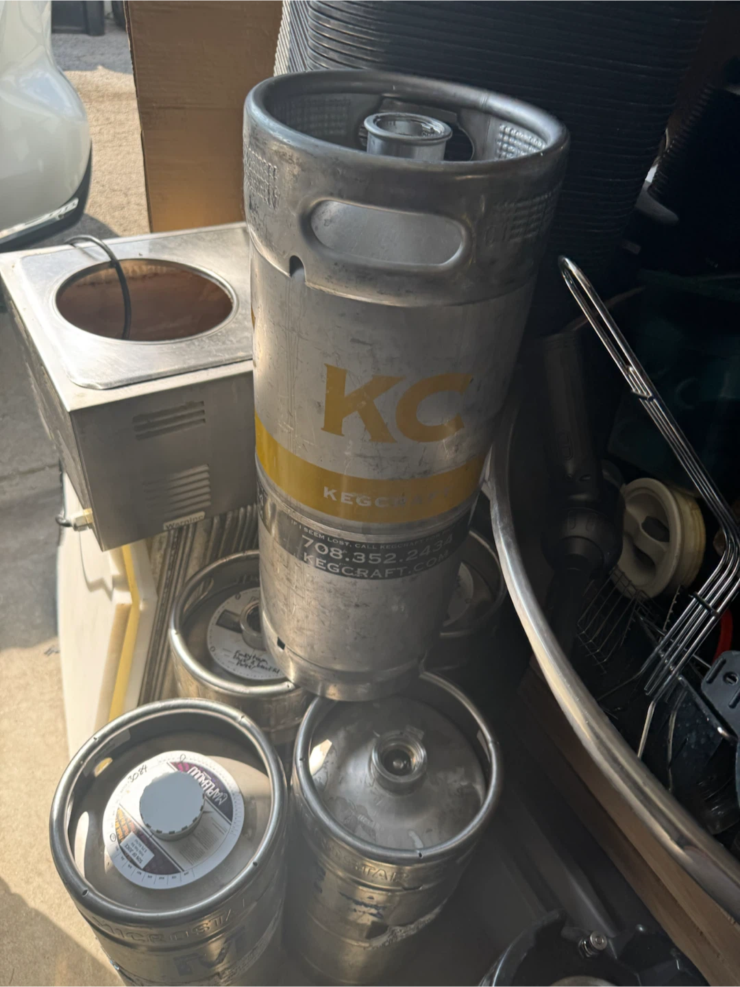 Stainless Steel Beer Keg Sixtel - photo 5