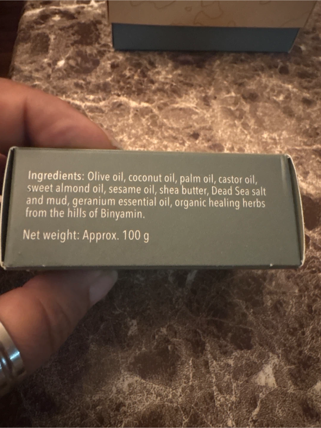 🏈 Adva Natural Treasures Geranium Dead Sea Mud Soap - photo 4