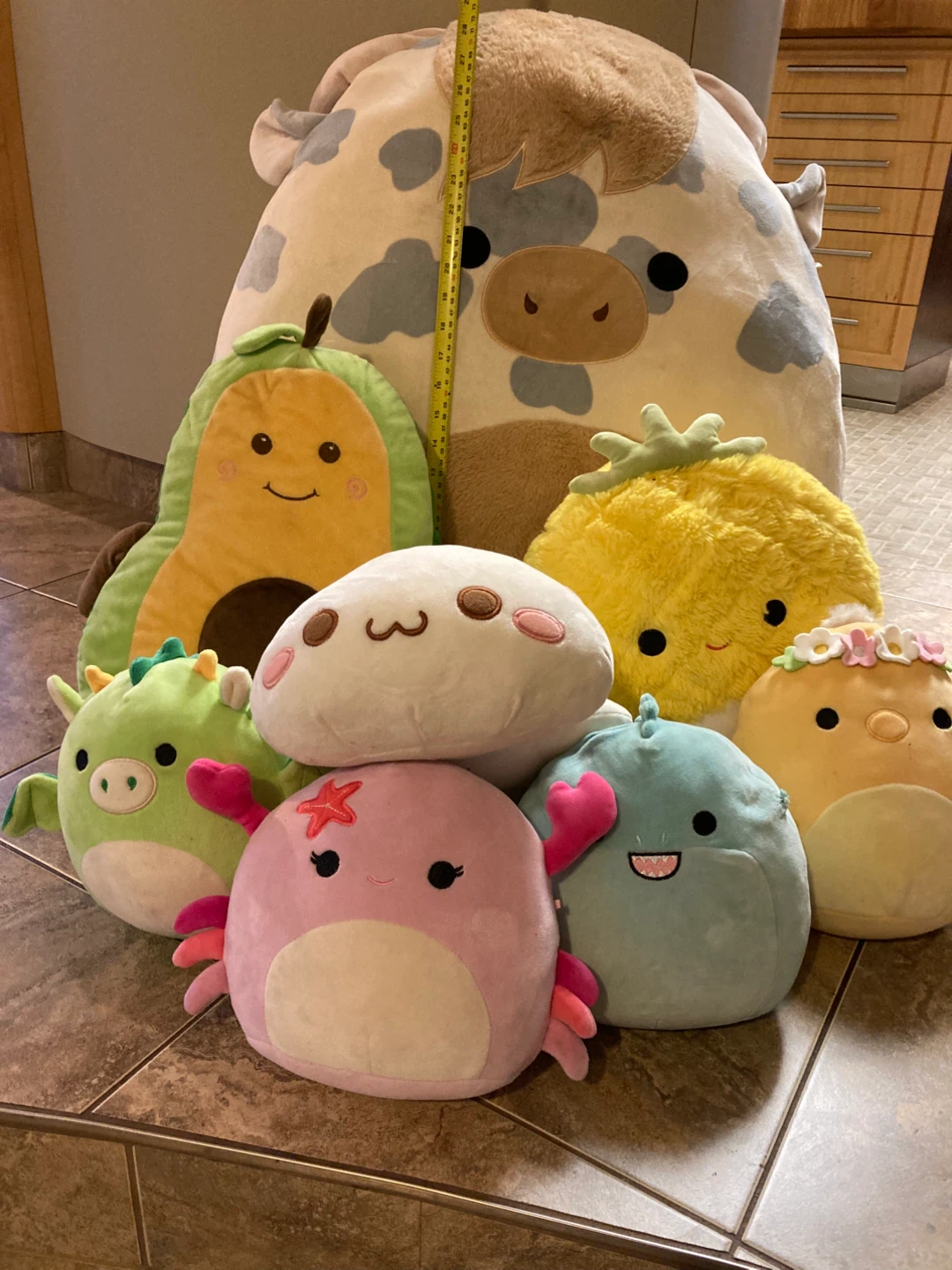 Assorted Squishmallows Plush Toy Collection