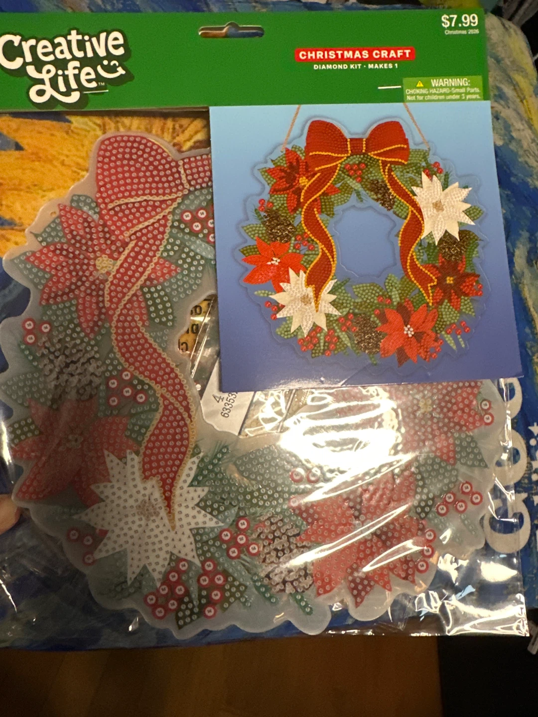 🏈 Creative Life Christmas Wreath Diamond Kit