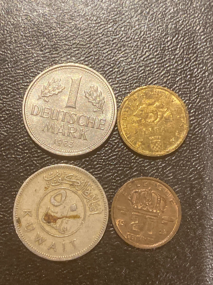 Assorted World Coins (4 Pieces) - photo 2