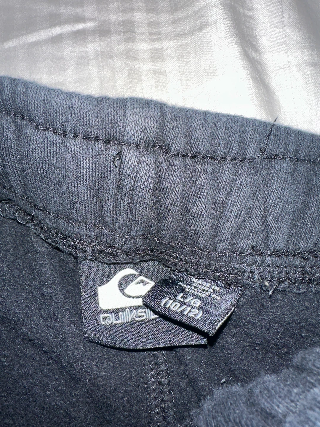 Quiksilver Kids Sweatpants - Black - Size L/G 10/12