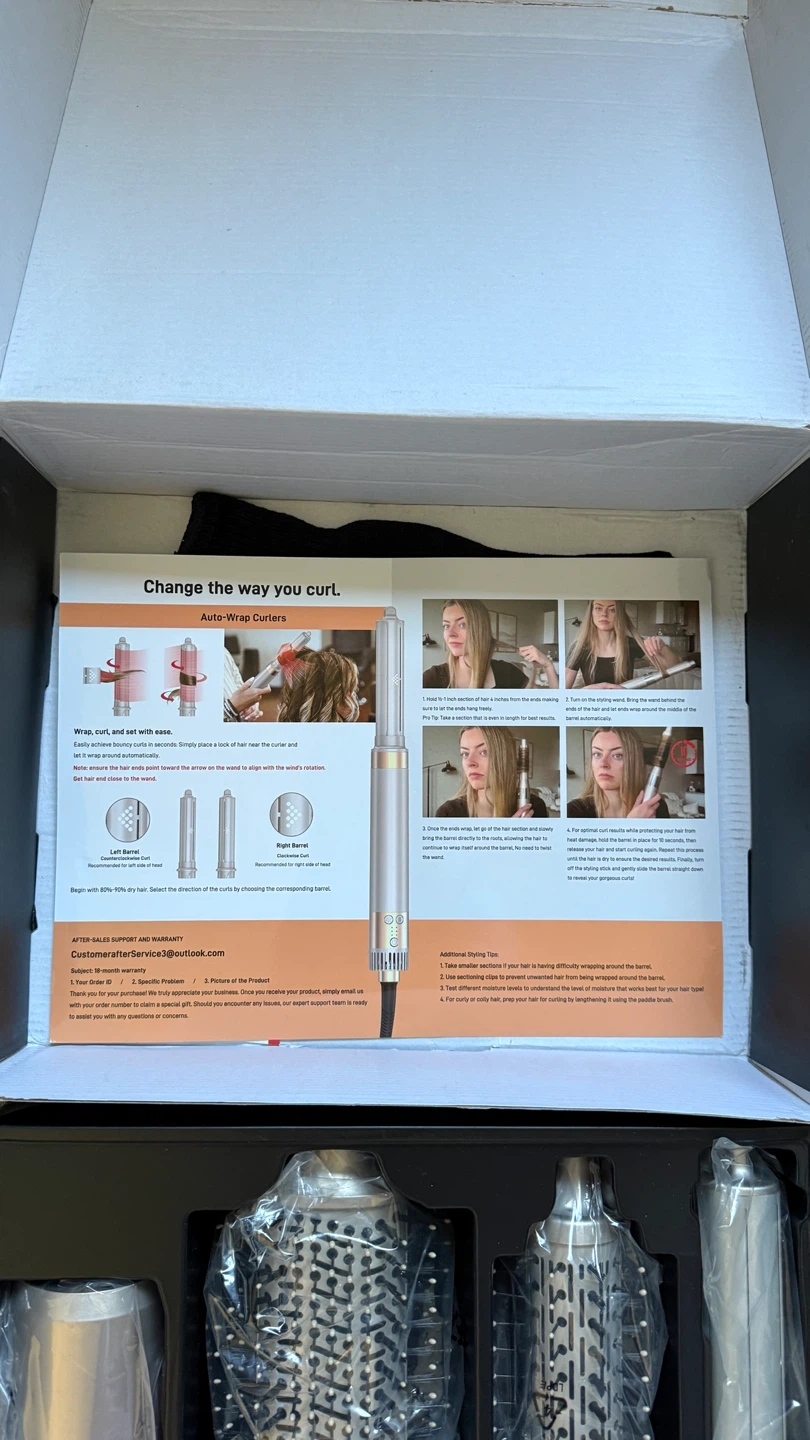 MESCOMB 5 in 1 Hair Styler and Dryer - photo 4