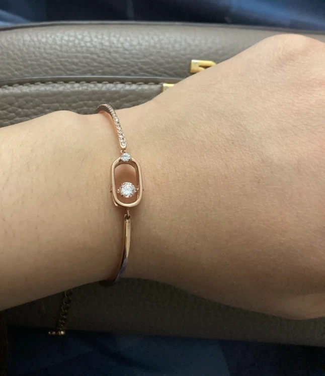 Swarovski Rose Gold Tone Bracelet🏈 - photo 3