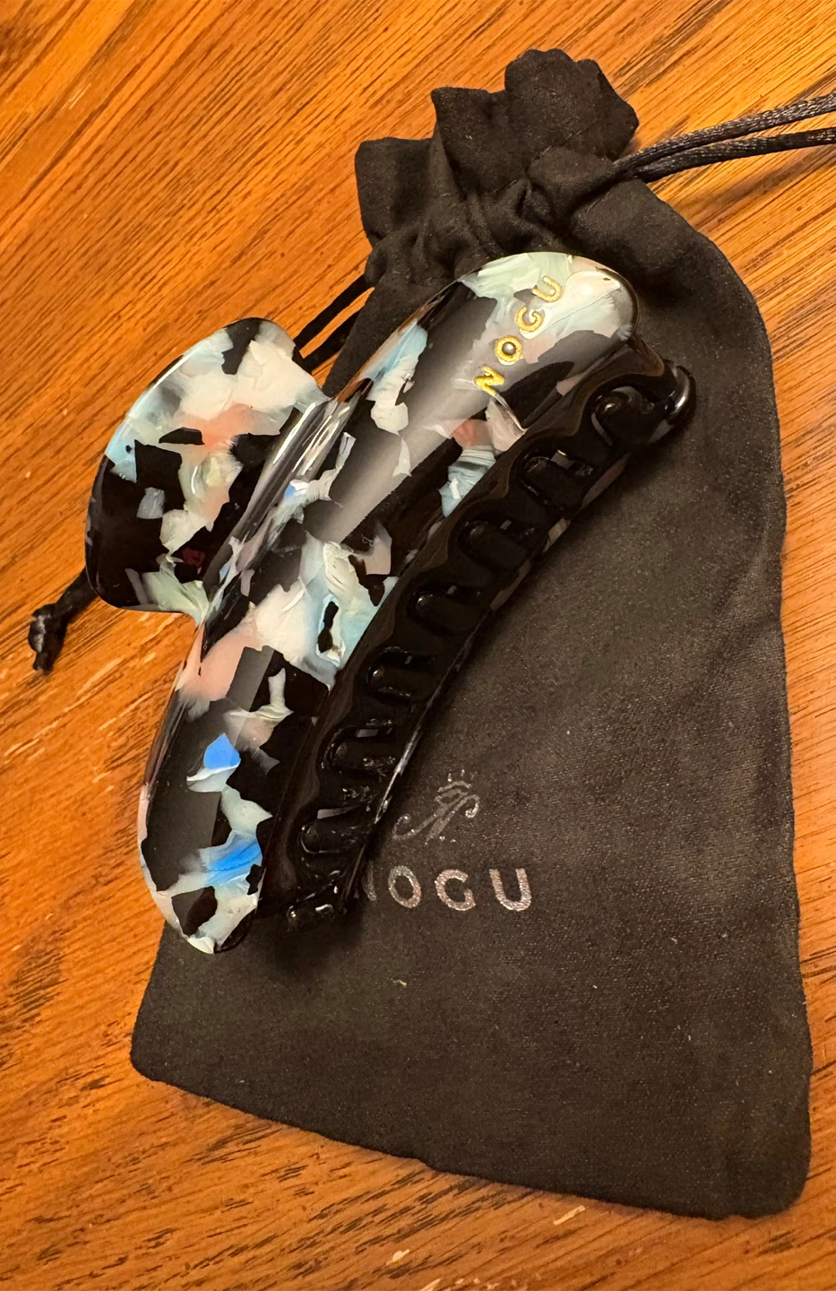 🏈NOGU Multicoloured Hair Claw Clip - photo 2