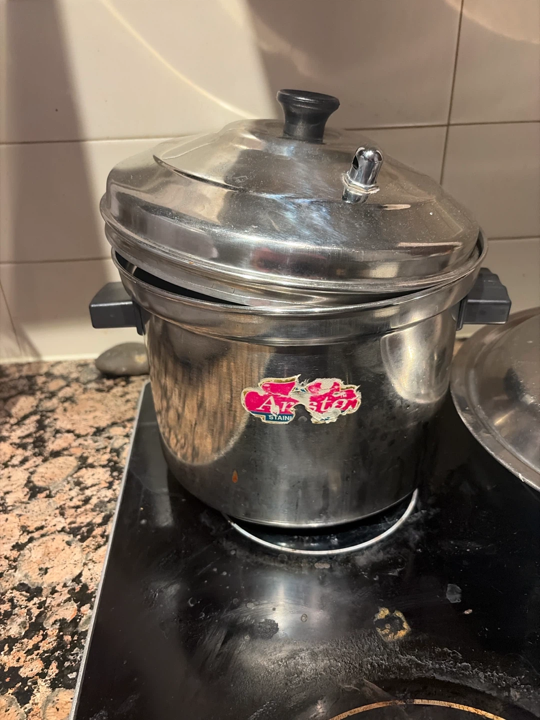 Ariston Stainless Steel Steamer idly making Pot